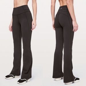 lululemon athletica Black gray High-Waisted Pants